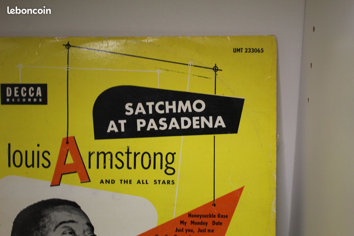 Vinyle Louis Armstrong And His All-Stars – Satchmo at Pasadena (image 2)