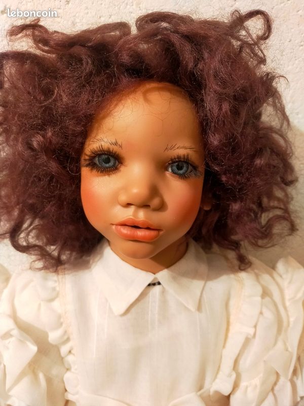 Poupée D'Artiste Collectionneur Annette Himstedt 'Oscar' - 65 Cm, Excellent état