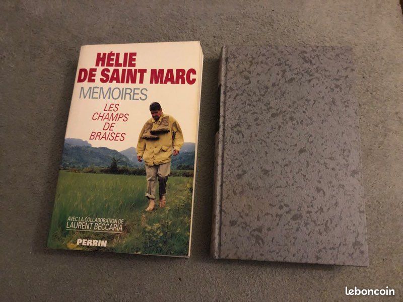 Livre : Mémoires - Les Champs De Braises Par Hélie De Saint Marc - Édition France Loisirs