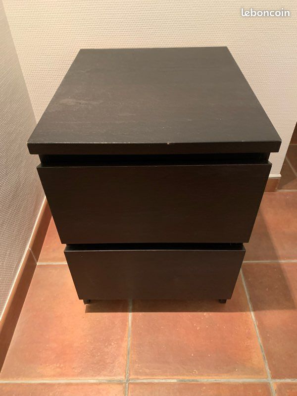 Meuble 2 tiroirs IKEA (image 2)