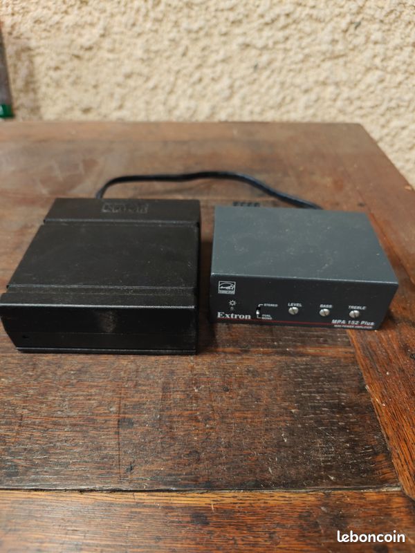 Ampli De Bureau Extron Mpa152 – Parfait Pour Le Son Pro, Utilisé Mais En Super état !