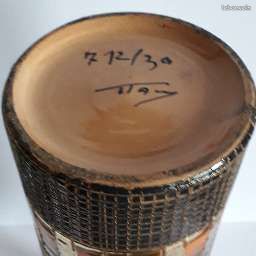 Vase Aldo Londi en céramique pour Bitossi, Italie 1950 (image 4)