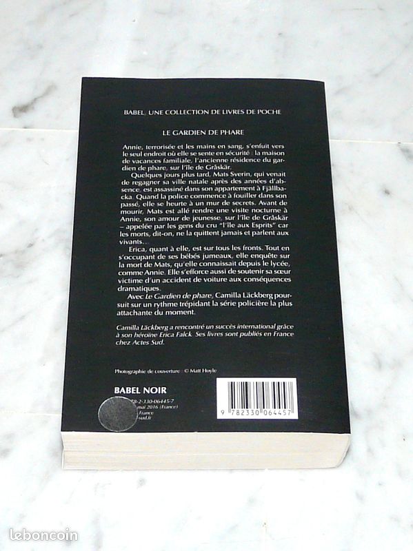 Livre –Le gardien de phare - Camilla Läckberg – Format poche (image 3)