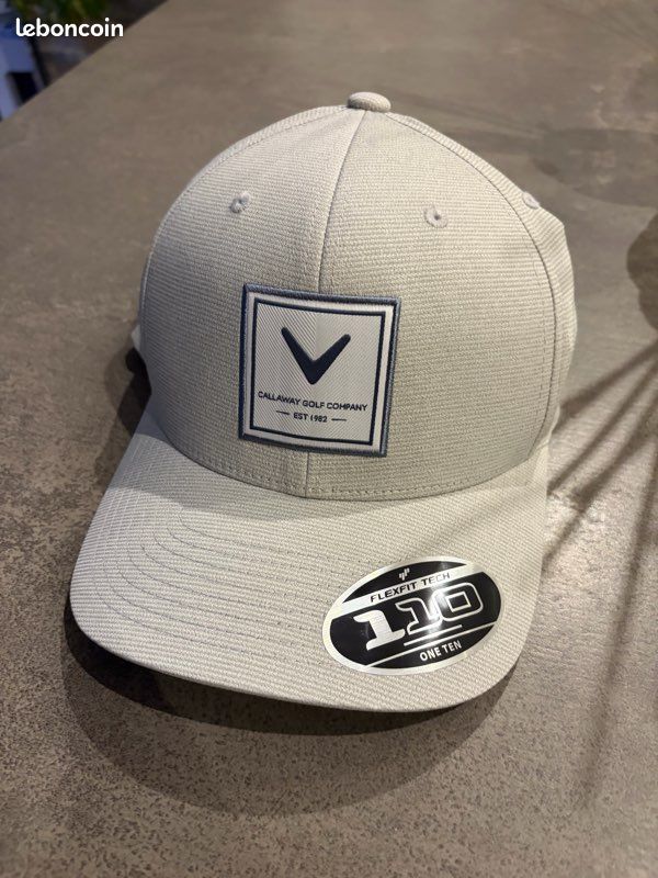 Casquette Callaway Golf Rutherford 25 FlexFit Tech 110 – Neuve avec étiquette (image 1)