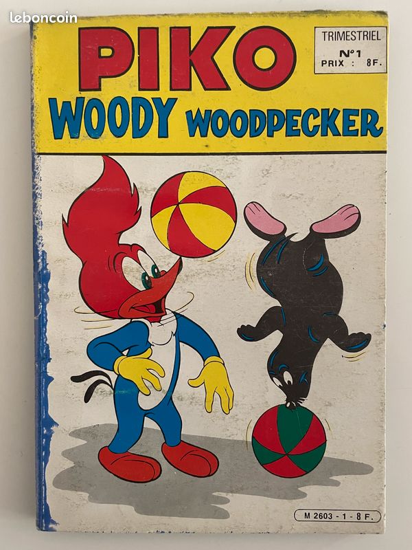 BD Piko 1 Woody Woodpecker - 3ème trimestre 1981 - bande dessinée (image 1)