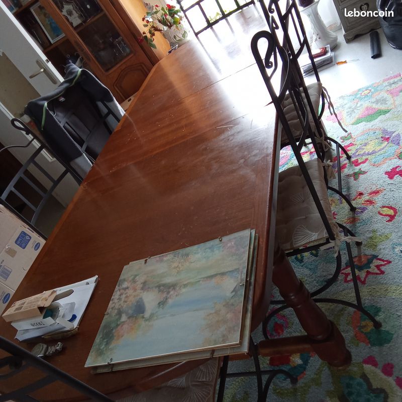 Buffet et table en merisier (image 2)