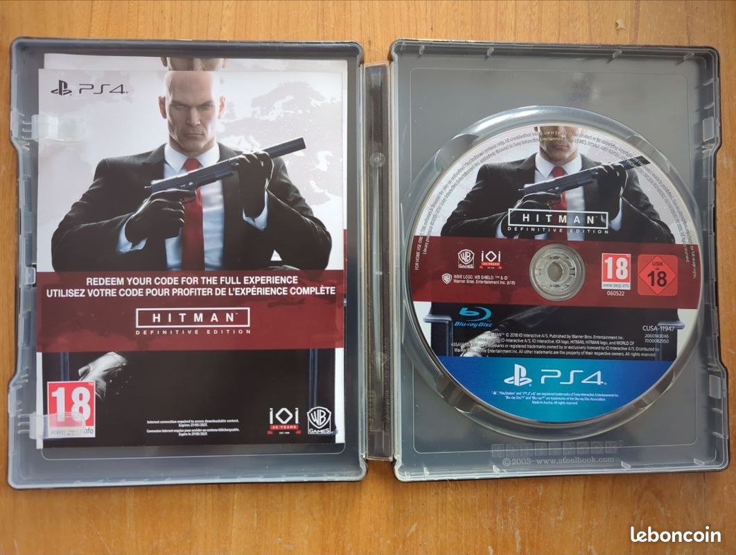 Jeu Hitman PS4 Édition Steelbook (image 4)