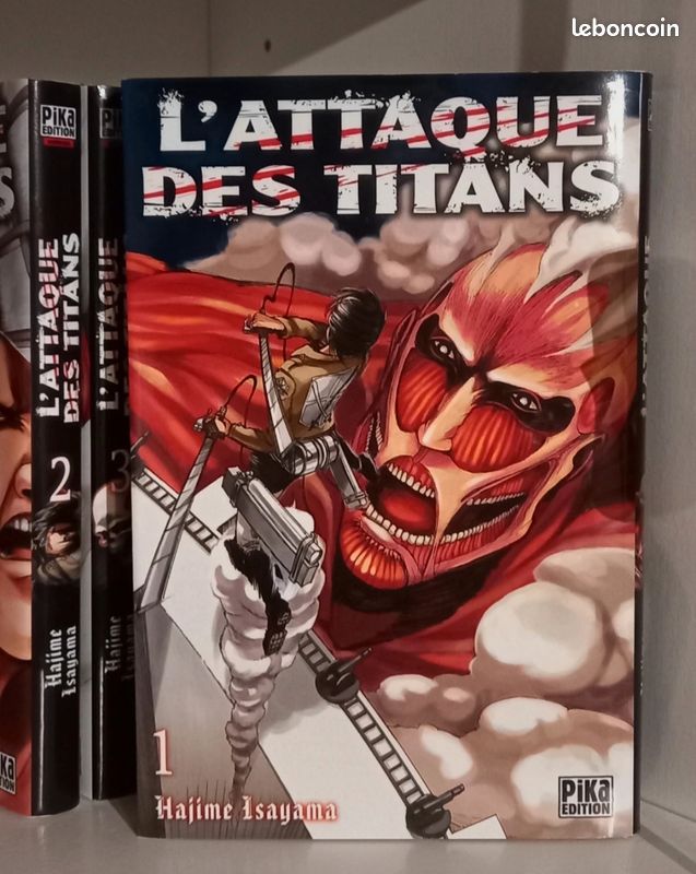 Attaque des Titans tome 1 à 3 (image 1)