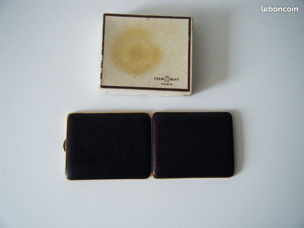 tremblay cigarette case Etui à cigarettes vintage de marque TREMBLAY Paris