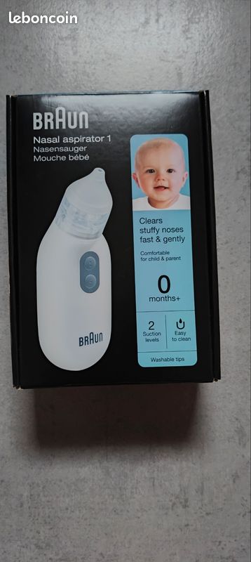 Mouche bébé électrique Braun tbe (image 1)