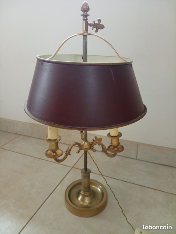 Lampe de bureau bouillotte (image 1)