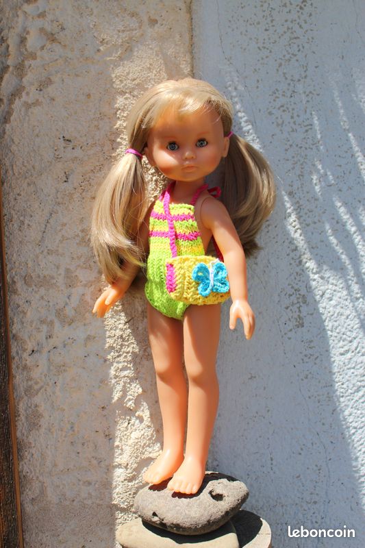 Maillot de bain et sac en coton pour poupée Chérie de Corolle (image 1)