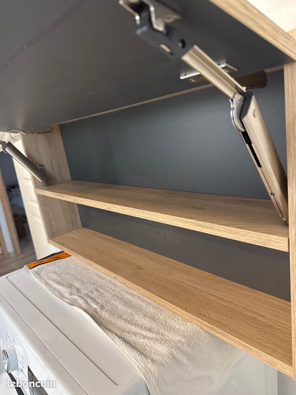 Meuble salle de bain miroir intégré (image 3)