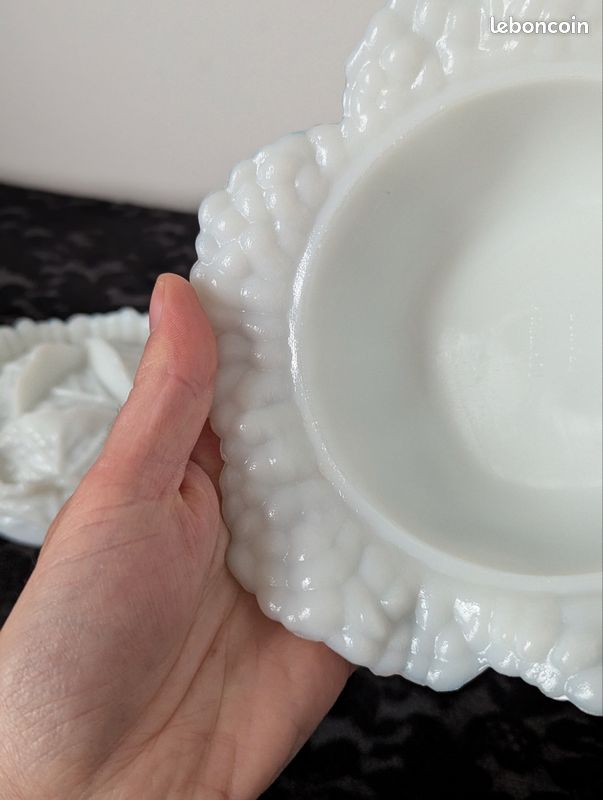 Bonbonnière chou en opaline de Portieux (image 7)