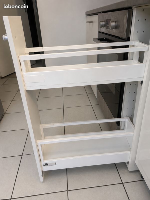 Rangement coulissant IKEA METOD / MAXIMERA 20 cm – Idéal pour épices (image 2)