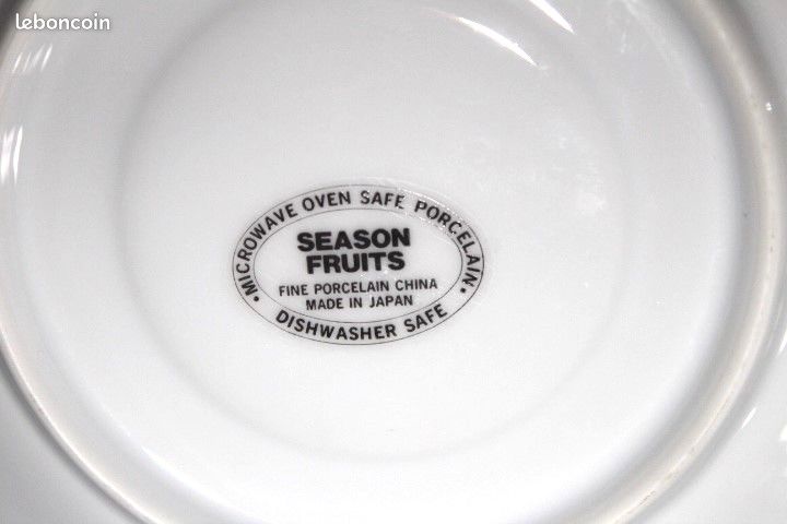 Ensemble 3 pièces, 1 personne : tasse, coupe et sous-coupe porcelaine blanche (zoe24) (image 6)