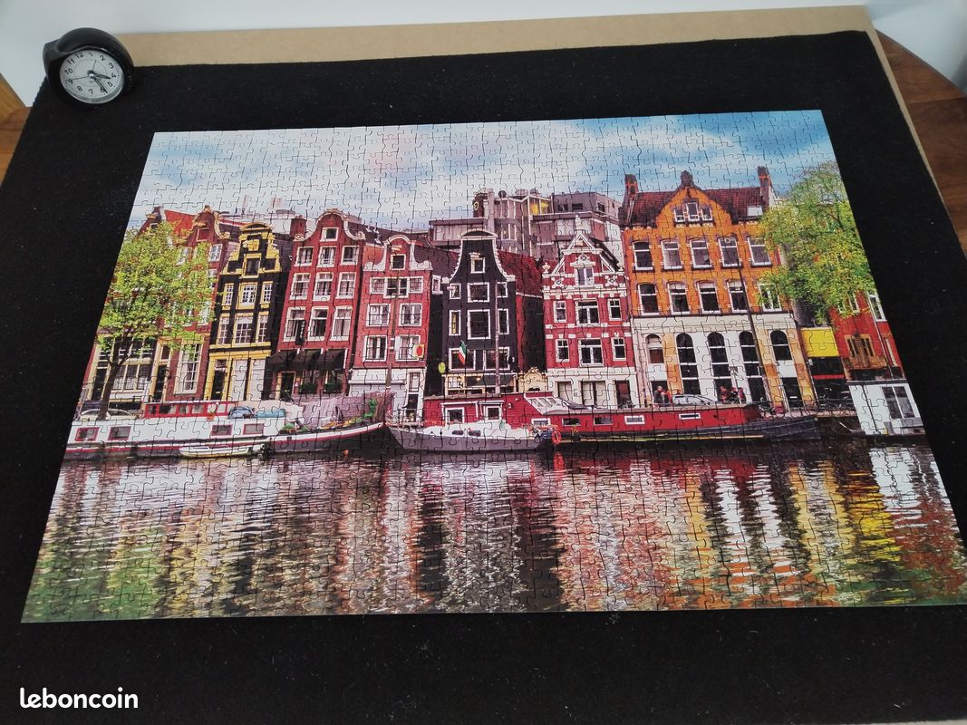 Educa Puzzle 1000 Pièces – Maisons Dansantes Amsterdam – Architecture – Neuf