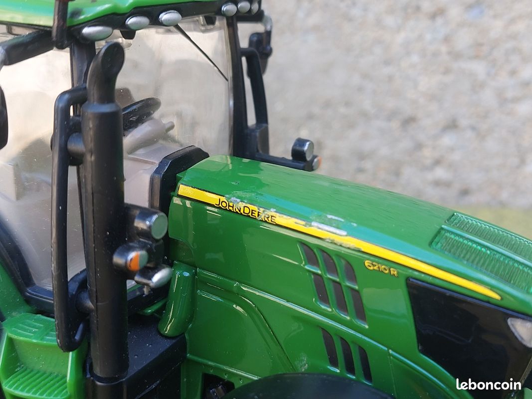 Miniature Agricole Tracteur John Deere 6210r Siku 1/32 (image 6)