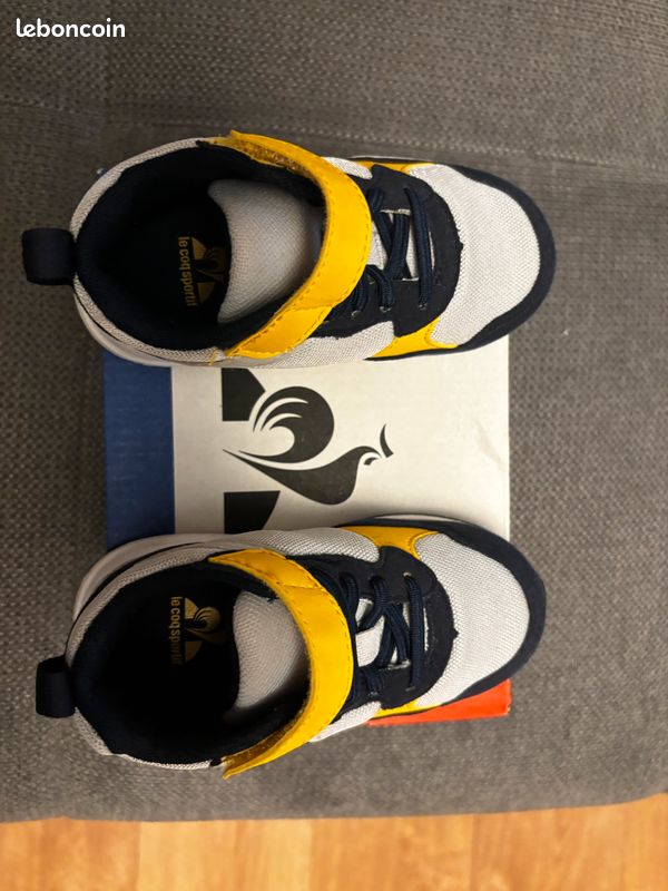 Sneakers Lcs Le Coq Sportif Lcs R900 Jaune Basket Coq Sportif