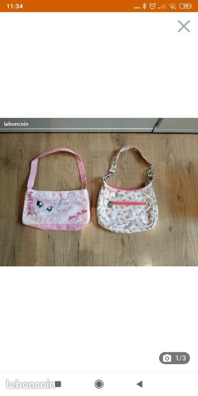 Lot de sacs pour petite fille Okaïdi / Little Pet shop (image 2)