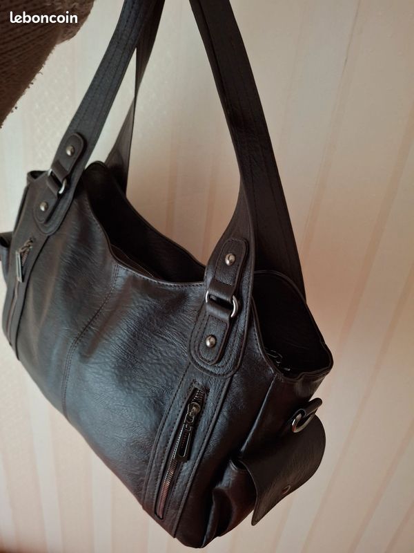 Sac à main NEUF en simili cuir (image 4)