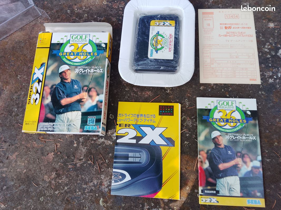 36 Great Holes sur Megadrive 32X