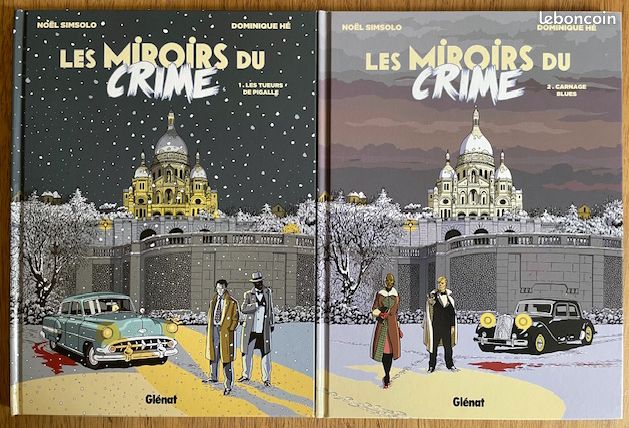 Les Miroirs Du Crime - T. 1 Et 2 - N. Simsolo Et D. Hé - Eo Glénat (image 1)