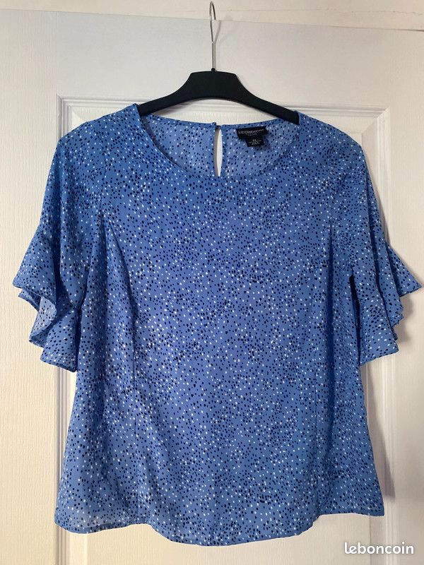 Chemisier bleu Liz Claiborne (image 1)