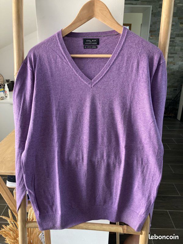 Pull Homme Zara Man taille :L Vêtements