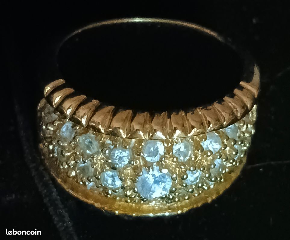 Bague or et diamants (image 8)