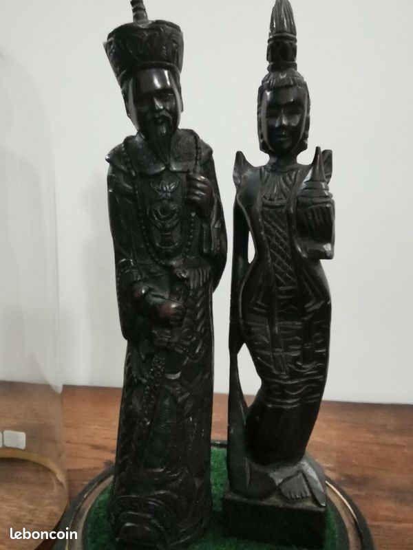 1 paire de statues chinoise (image 4)