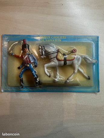 Figurine Starlux Glorieux Cavaliers De Napoléon - Trompette Du 4e Chevau-légers Lancier