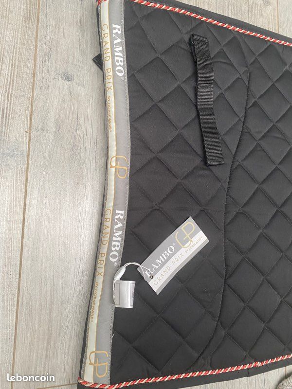 Tapis De Selle Rambo Pour Cheval - Couleur Verte, Très Bon état D'occasion