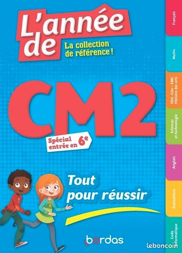 Livre l'année de cm2 Bordas (image 1)