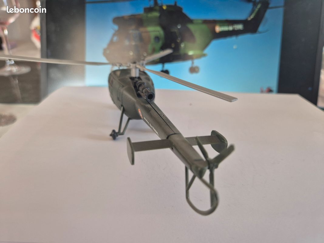 Hélcoptère Alouette - Musée de l'ar et de l'espace au Bourget