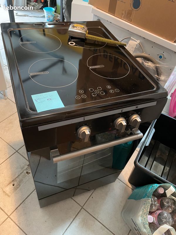 Cuisinière induction Waltham WTCI56K – Four multifonction 50 L (image 3)