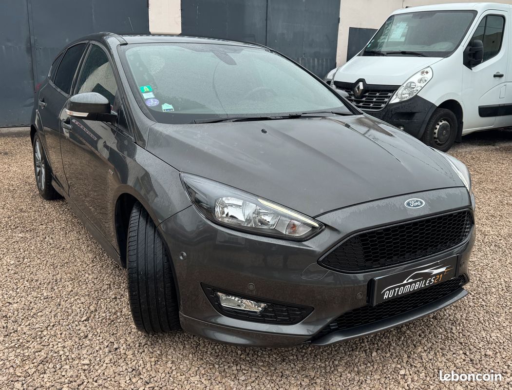 Ford Focus III Berline 1.0 SCTi 12V EcoBoost S&S 125cv, GARANTIE 12 MOIS (image 2)