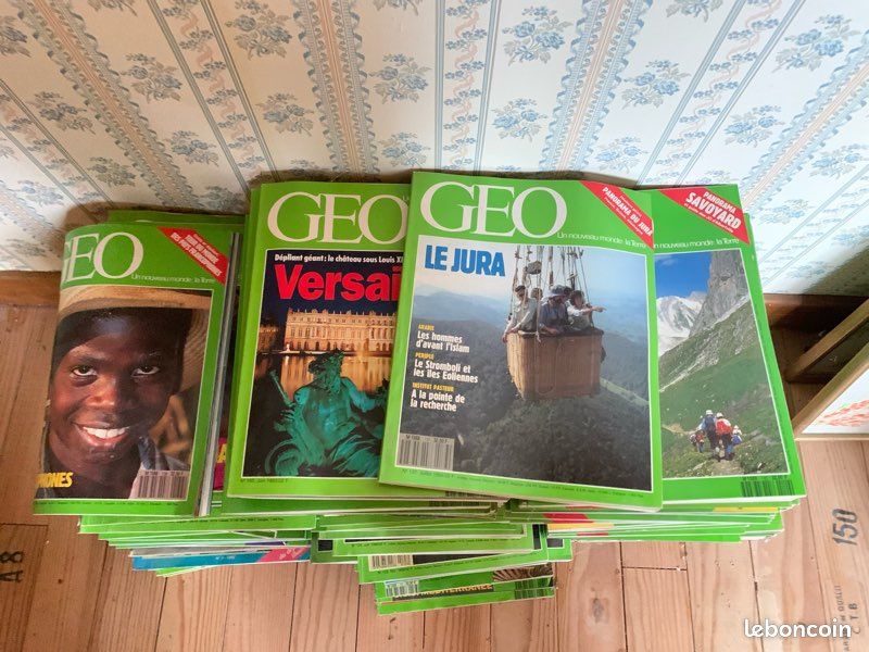 Lot de livres magazine GEO (image 1)