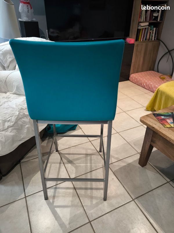 Chaises de bar 4 pieds (image 8)