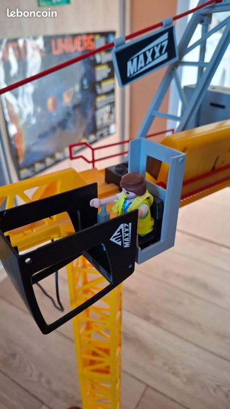 Playmobil city action - Grue télécommandée + engins de chantier (image 6)