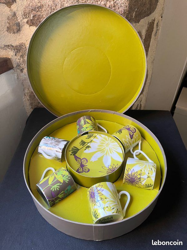 Lot de 6 tasses à café Maison du Monde Neuf (image 10)