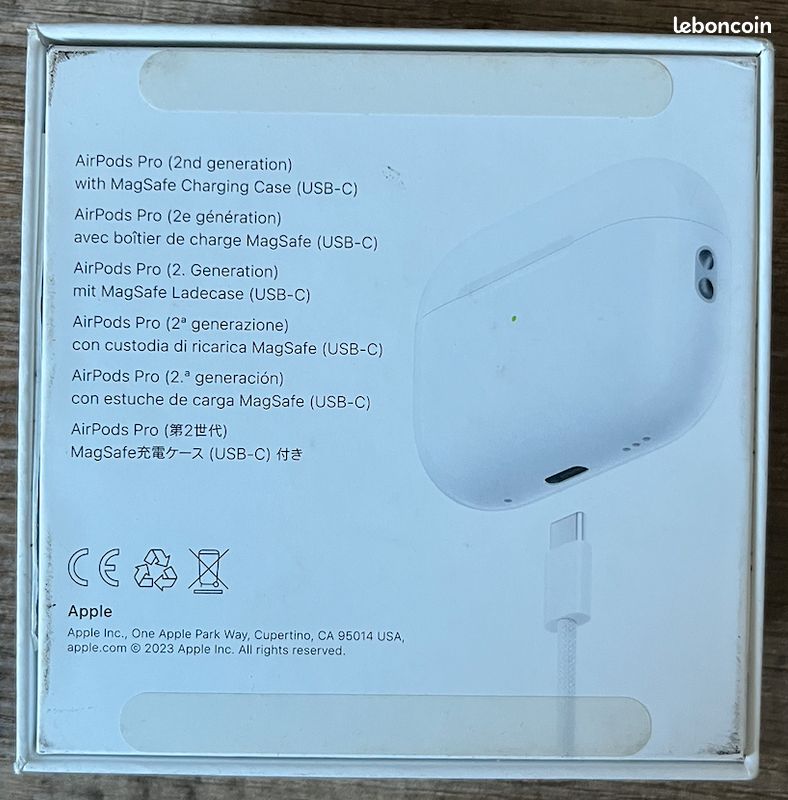 Apple AirPods Pro 2nd Gen. mit MagSafe (USB-C) - Kopfhörer kabellos