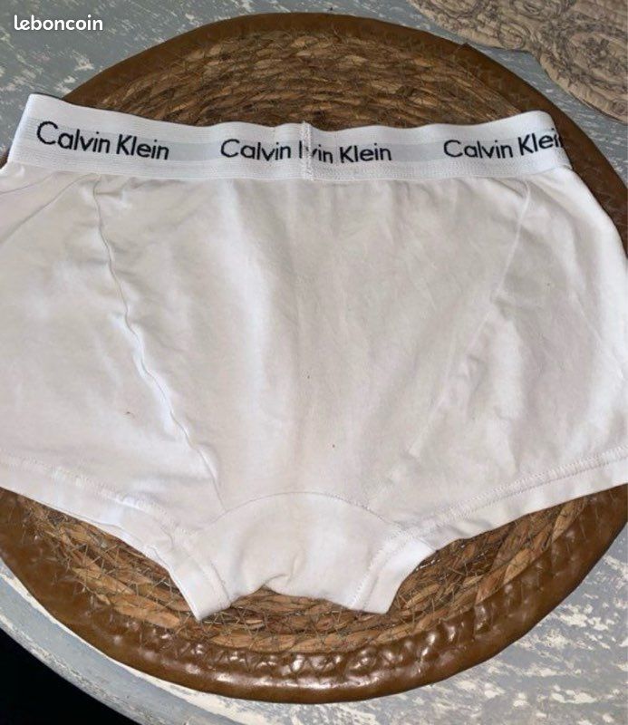 Boxer Calvin Klein blanc – Taille S (image 4)