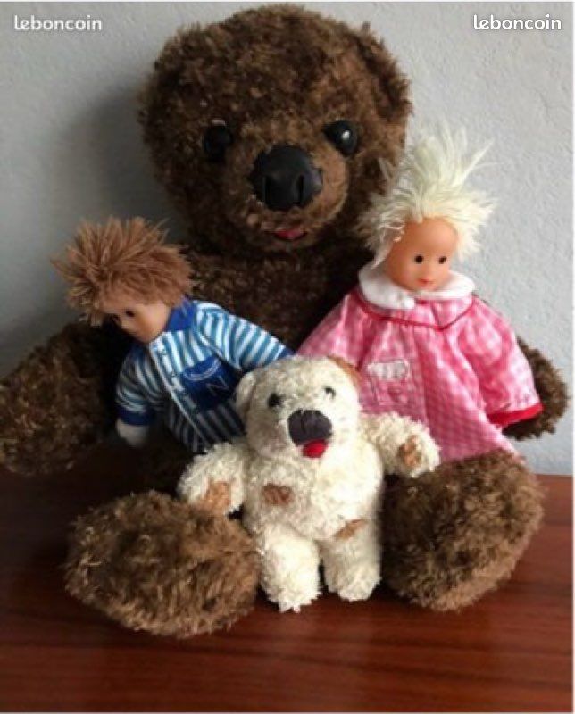 Peluche Bonne Nuit les Petits - Pimprenelle
