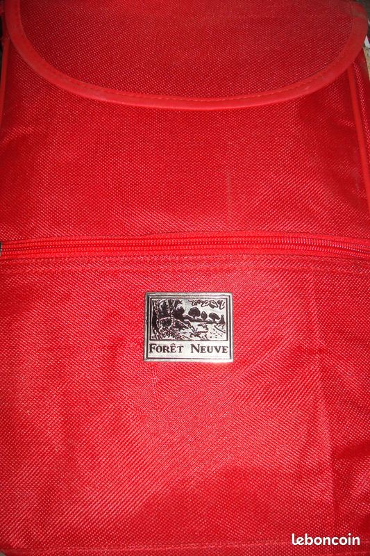 Sac à dos urbain rouge NEUF (image 1)