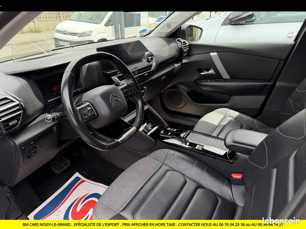 CITROEN C4 BlueHDi 130 SS EAT8 Shine Pack EXPORT TUNISIE MAROC PRIX EN HT (image 9)