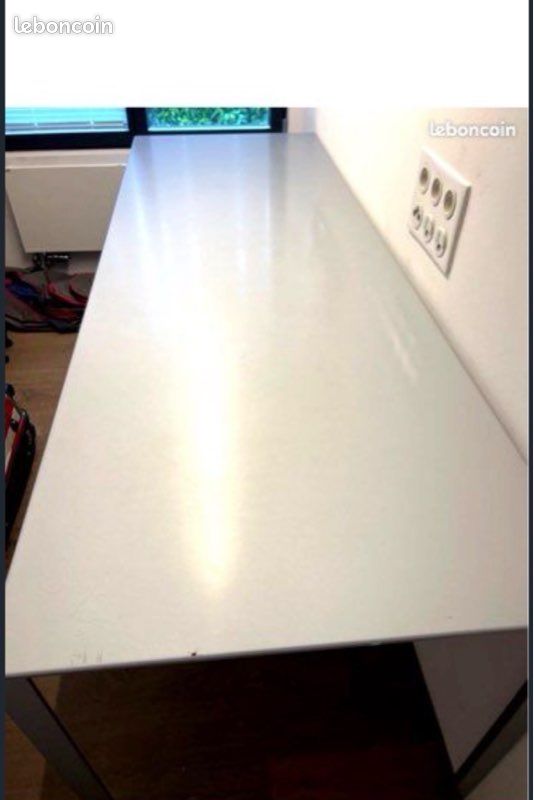 Bureau / grande table Jean Nouvel “LESS” Unifor – 230x110 Fondation Cartier (1ère édition) (image 10)