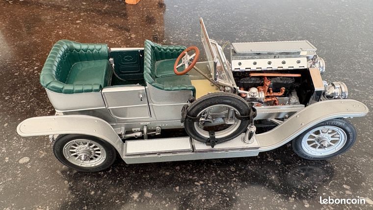 Maquette Franklin Mint Rolls-Royce Silver Ghost Tourer 1925 - Échelle 1:24, Occasion Parfaite