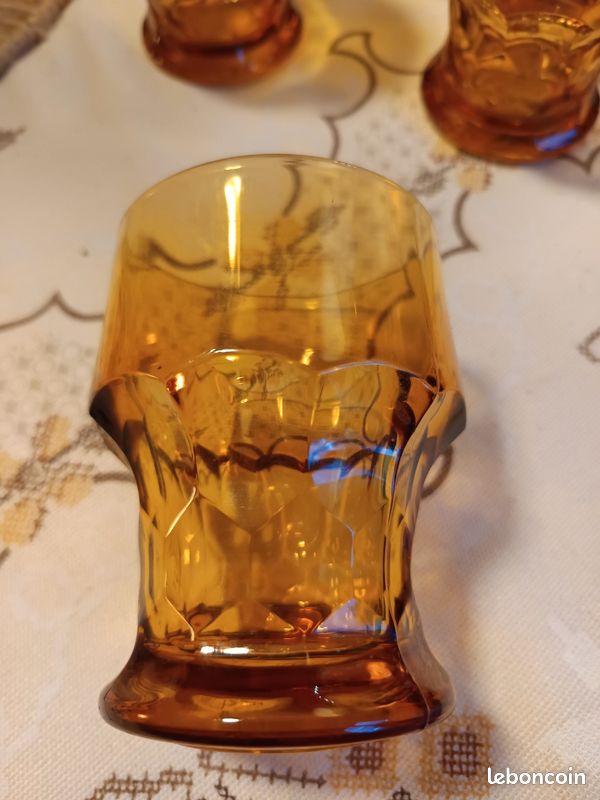 Verres Italy ambrés (image 2)