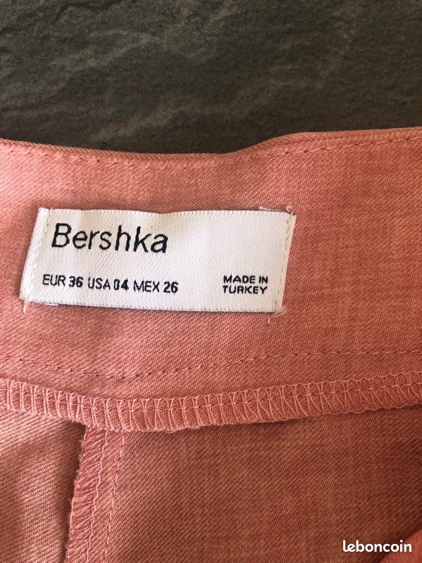 Pantalon rose  T/H Bershka (image 4)